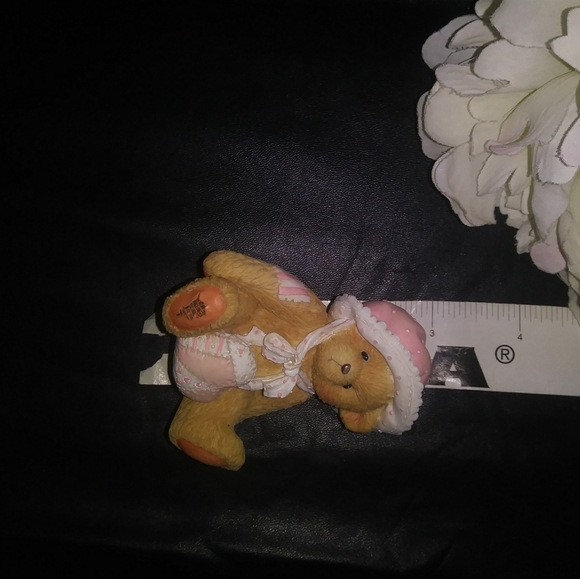 SOLD- 3/$10🌟 Cherished Teddies "Phoebe" February Figurine Statue Bear - Picture 9 of 10